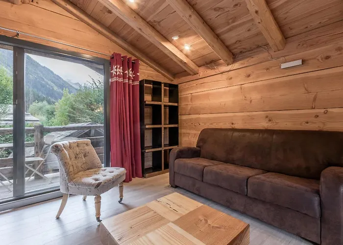 Le Grand Champs - Prive Avec Terrasse Et Vue * Chamonix