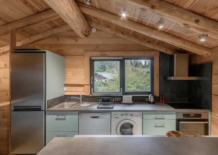 Le Grand Champs - Prive Avec Terrasse Et Vue Apartmán Chamonix