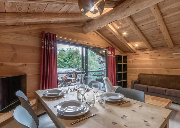 Le Grand Champs - Prive Avec Terrasse Et Vue Apartmán Chamonix